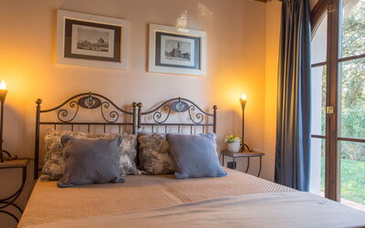 Villa Peccioli: Camera da letto