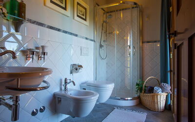 Villa Peccioli: Bagno