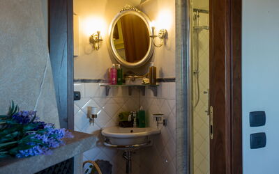 Villa Peccioli: Bagno