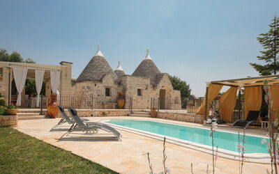 Trulli Retreat, Pool, Locorotondo: Automne, bassin, Été, Printemps