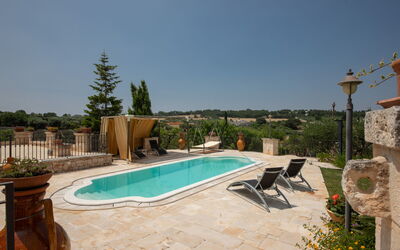 Trulli Retreat, Pool, Locorotondo: Automne, bassin, Été, Printemps