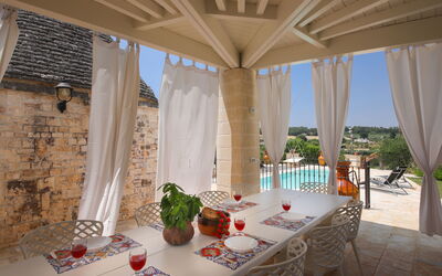 Trulli Retreat, Pool, Locorotondo: Automne, Été, Jardin, Printemps
