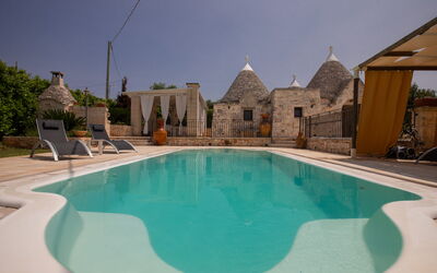 Trulli Retreat, Pool, Locorotondo: Automne, bassin, Été, Printemps
