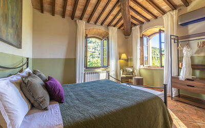 Podere Peteglia: Camera da letto