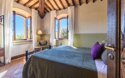 Podere Peteglia: Camera da letto