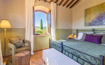 Podere Peteglia: Camera da letto