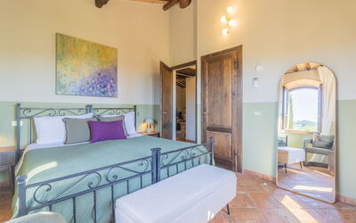 Podere Peteglia: Camera da letto