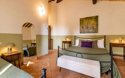Podere Peteglia: Camera da letto