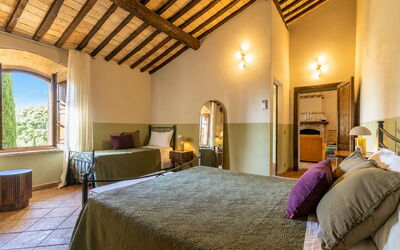 Podere Peteglia: Camera da letto