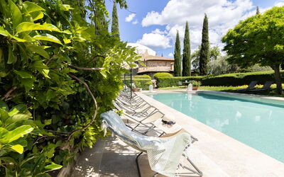 Podere Peteglia: all'aperto, Esterni, Piscina