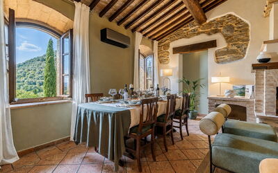 Podere Peteglia: Sala da pranzo