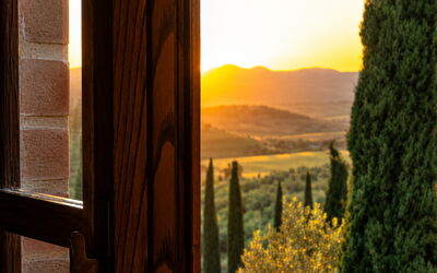 Podere Peteglia: Vista Panoramica