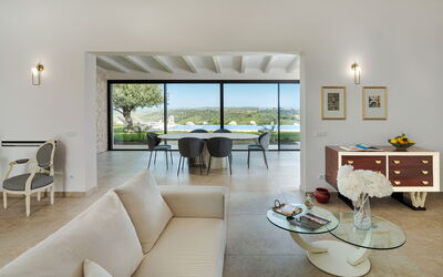 Villa Netina: Lunchroom, Woonkamer