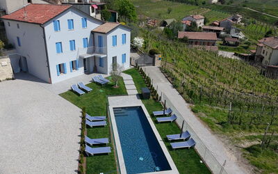 Villa Dolce Bacio, Pool and Spa, Valdobbiadene: Herfst, Lente, Zomer, zwembad