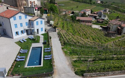Villa Dolce Bacio, Pool and Spa, Valdobbiadene: Herfst, Lente, Zomer, zwembad