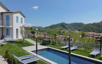 Villa Valdobbiadene Pool Spa: Herfst, Lente, Zomer, zwembad