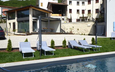 Villa Dolce Bacio, Pool and Spa, Valdobbiadene: Herfst, Lente, Zomer, zwembad
