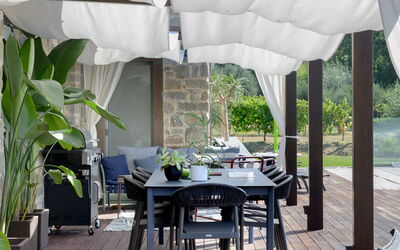 Villa Lilli & Spa: Veranda