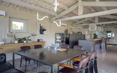 Villa Lilli: Living and dining room