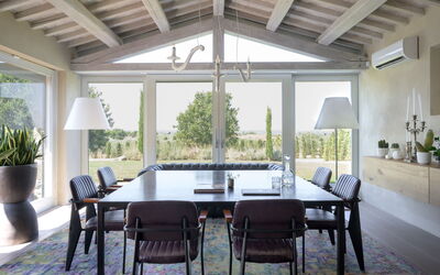 Villa Lilli: Living and dining room