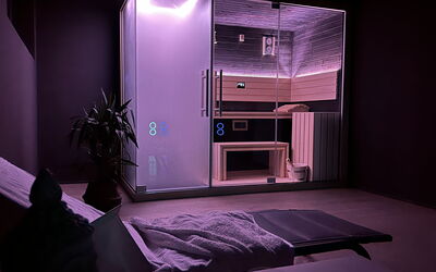 Villa Lilli: Realx area with sauna