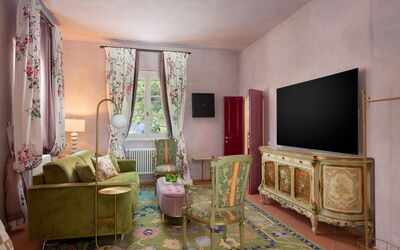 Villa Elisa: Woonkamer