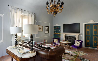 Villa Elisa: Woonkamer