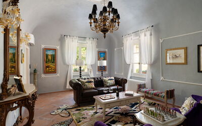 Villa Elisa: Woonkamer