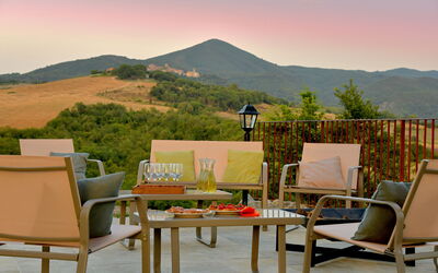 Villa Il Noccioleto: Veranda