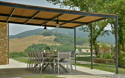 Villa Il Noccioleto: Veranda