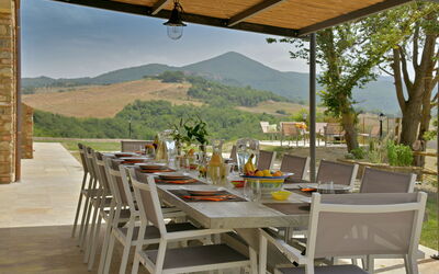 Villa Il Noccioleto: Veranda
