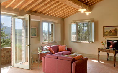Villa Il Noccioleto: Living room