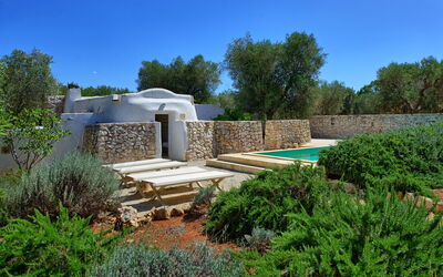 Il Trulletto dei Sogni: Esterni, Giardino