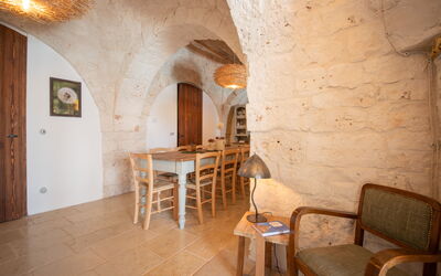 Trulli del Tarassaco: Herfst, Lente, Lunchroom, Winter, Woonkamer, Zomer