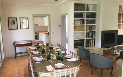 Villa Brando: Common Room, Dining Room, Living Room