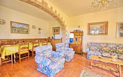 Casale Amato: Sala da pranzo, Soggiorno