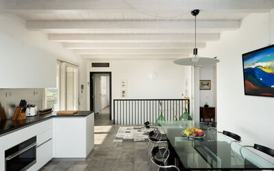 Villa Ombrone: Dining Room, Kitchen