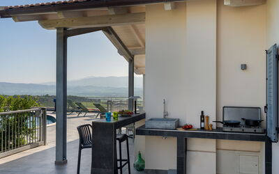 Villa Ombrone: Balcony / Terrace / Patio, Building Exterior, Pool