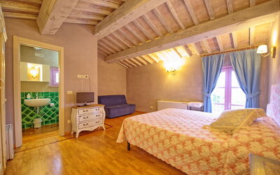 Villa Davide: chambre à coucher