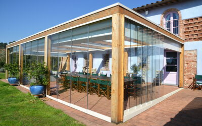 Villa Davide: Balcon / Terrasse / Patio, Extérieur, Extérieurs, Jardin, Salle à manger