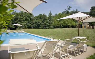 Il Pianoforte: bassin, Jardin