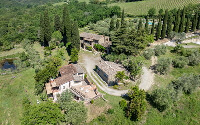 Podere le Lune with Pool, San Gimignano: Automne, Été, Extérieurs, Jardin, Printemps