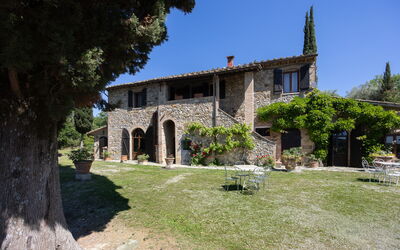 Podere le Lune with Pool, San Gimignano: Automne, Été, Extérieurs, Jardin, Printemps