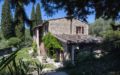 Podere le Lune with Pool, San Gimignano: Automne, Été, Extérieurs, Jardin, Printemps