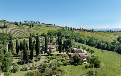 Podere le Lune with Pool, San Gimignano: Automne, Été, Extérieurs, Jardin, Printemps