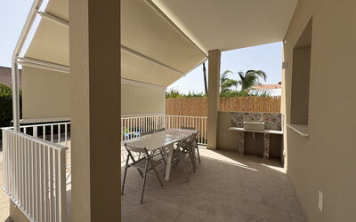 Villa Benvenuti al Sud: Automne, Balcon / Terrasse / Patio, Été, Extérieurs, Printemps