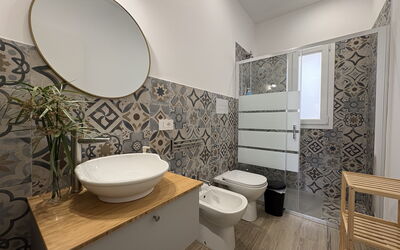 Villa Benvenuti al Sud: Automne, Été, Printemps, Salle de bain