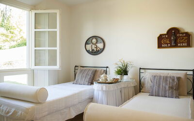 Villa Benedetta: chambre à coucher