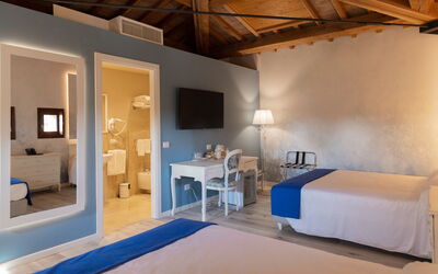 Relais Villa Mirandola: Autunno, Camera da letto, Estate, Primavera