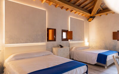 Relais Villa Mirandola: Autunno, Camera da letto, Estate, Primavera